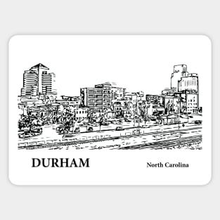 Durham - North Carolina Sticker
